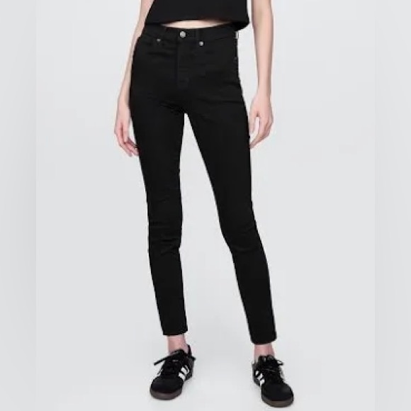 Gap True Skinny Classic Black Women's Jeans - Picture 1 of 9